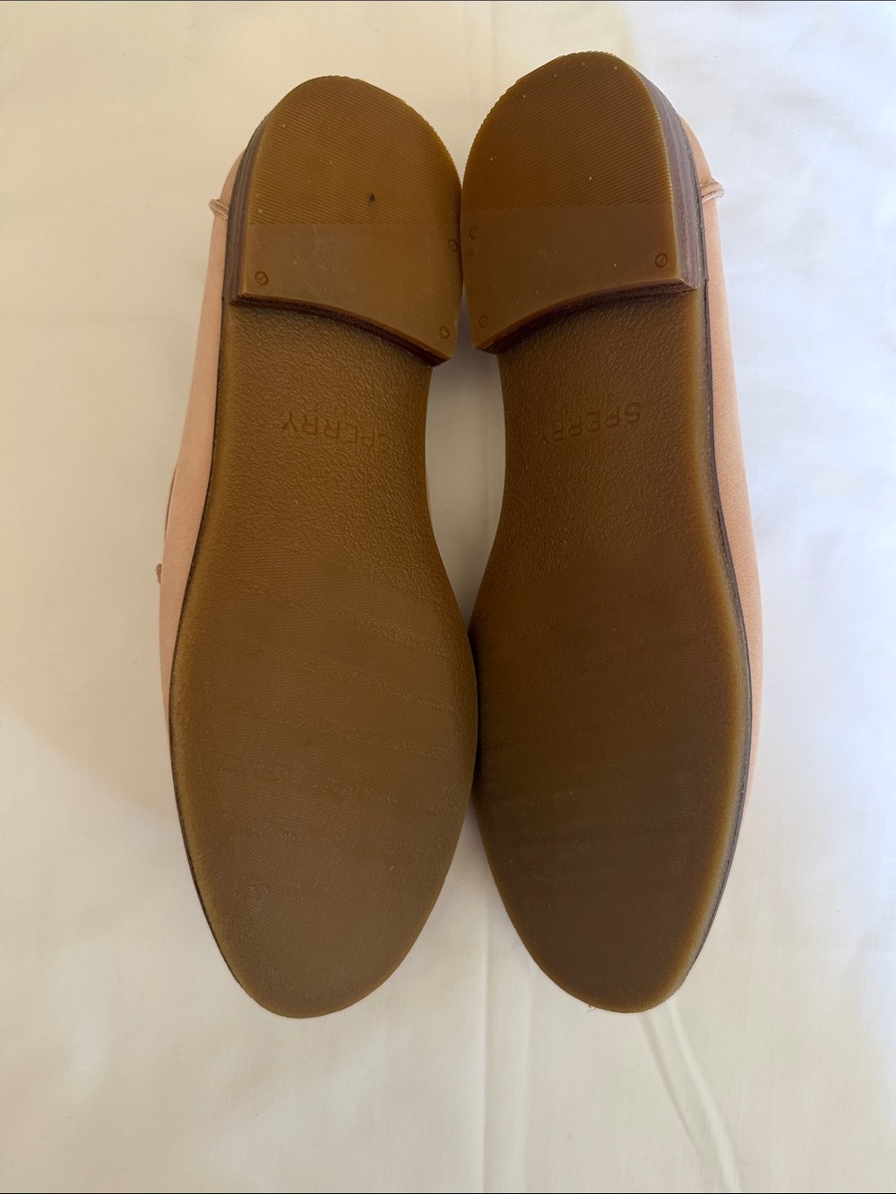 Sperry Women’s Slip-On Penny Loafers in Light Beige - Picture 5 of 7